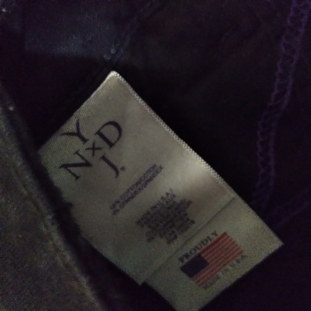 NYDJ black jean sparkly leggings - Picture 7 of 9